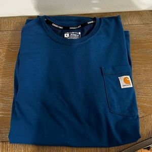 Carhartt force shirt medium blue